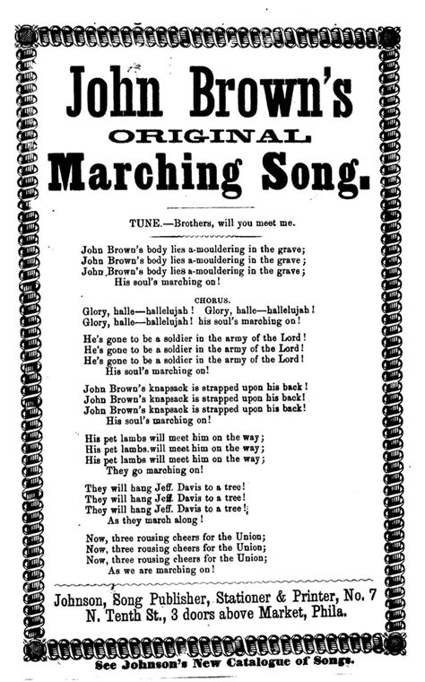 civil war songs list